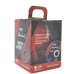 N TARCZA DO METALU 125x1,0 PR WIADRO 100SZT