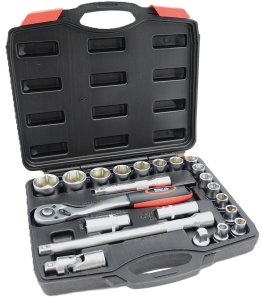 MERTZ ZESTAW KLUCZY NASADOWYCH  22EL 1/2"