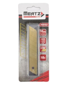 MERTZ OSTRZA DO NOŻYKÓW 18MM SK-5 ZŁOTE (op.12szt)