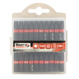 MERTZ BITY TORX T40x25MM (20SZT)