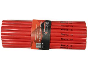 MERTZ OŁÓWEK STOLARSKI 240mm HB tuba 50szt